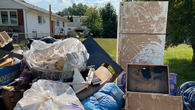 storm damaged appliances